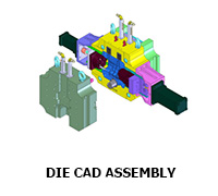 DIE CAD ASSEMBLY